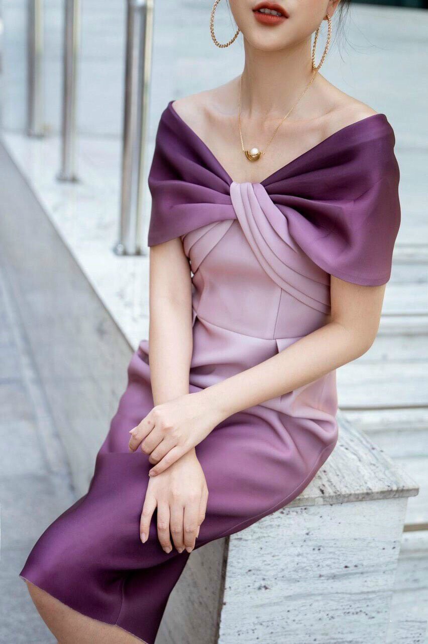 Đâm Body Ombre Trễ Vai - D720
